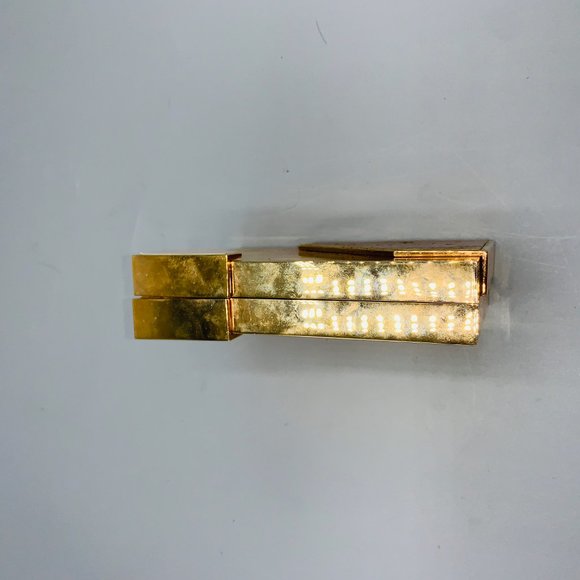 Lee Savage Hard Shell Rose Gold Metal Clutch - Picture 5 of 7